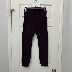 Dark Purple Lululemon Wonderunders